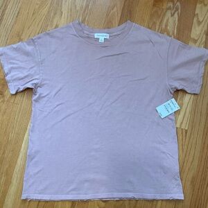 Treasure & Bond Tops Womens XS T shirt Pink Distressed New